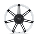 Load image into Gallery viewer, Rotiform FRA GLOSS WHITE W/ M-BLACK SPOKES Wheel - image 5
