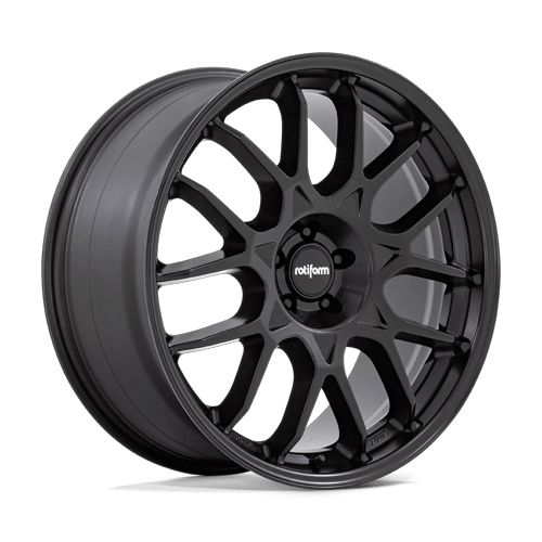 Rotiform r195 zws matte black wheel   image 1