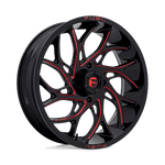 Load image into Gallery viewer, Fuel UTV D779 RUNNER UTV GLOSS BLACK MILLED CANDY RED Wheel - image 5
