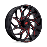 Load image into Gallery viewer, Fuel UTV D779 RUNNER UTV GLOSS BLACK MILLED CANDY RED Wheel - image 6
