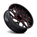 Load image into Gallery viewer, Fuel UTV D779 RUNNER UTV GLOSS BLACK MILLED CANDY RED Wheel - image 7
