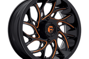 Fuel UTV D780 RUNNER UTV GLOSS BLACK MILLED ORANGE Wheel - image 1
