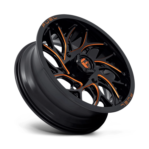 Fuel UTV D780 RUNNER UTV GLOSS BLACK MILLED ORANGE Wheel - image 3