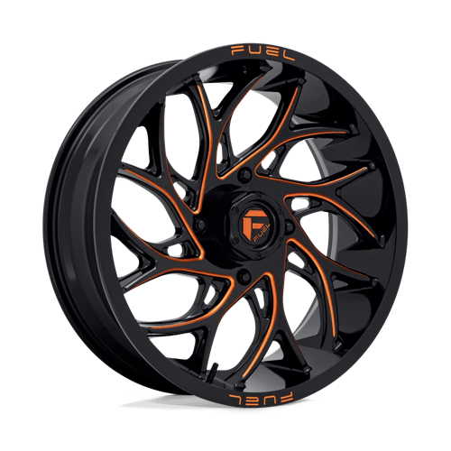 Fuel UTV D780 RUNNER UTV GLOSS BLACK MILLED ORANGE Wheel - image 5