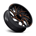 Load image into Gallery viewer, Fuel UTV D780 RUNNER UTV GLOSS BLACK MILLED ORANGE Wheel - image 7
