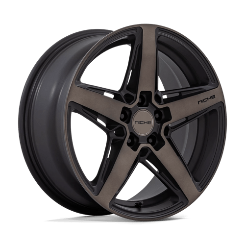 Niche M271 TERAMO MATTE BLACK W DOUBLE DARK TINT Wheel - image 1