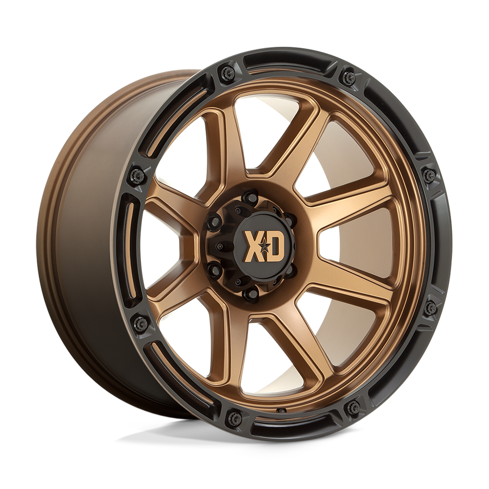 XD XD863 MATTE BRONZE W/ BLACK LIP Wheel - image 2
