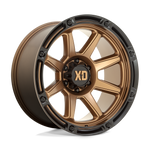 Load image into Gallery viewer, XD XD863 MATTE BRONZE W/ BLACK LIP Wheel - image 2
