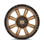 Load image into Gallery viewer, XD XD863 MATTE BRONZE W/ BLACK LIP Wheel - image 5
