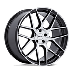 Load image into Gallery viewer, TSW TW002 LASARTHE GLOSS BLACK MACHINED Wheel - image 1
