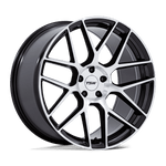 Load image into Gallery viewer, TSW TW002 LASARTHE GLOSS BLACK MACHINED Wheel - image 2
