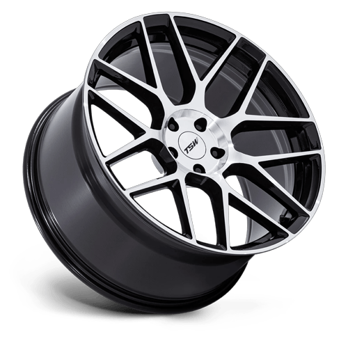 TSW TW002 LASARTHE GLOSS BLACK MACHINED Wheel - image 3