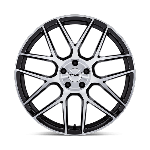 TSW TW002 LASARTHE GLOSS BLACK MACHINED Wheel - image 4