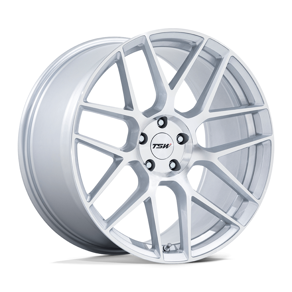 TSW TW002 LASARTHE GLOSS SILVER MACHINED Wheel - image 2