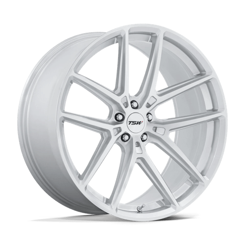 TSW TW006 IMOLA GLOSS SILVER W/ MACHINED FACE Wheel - image 1