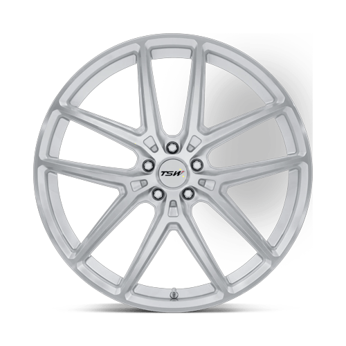 TSW TW006 IMOLA GLOSS SILVER W/ MACHINED FACE Wheel - image 4