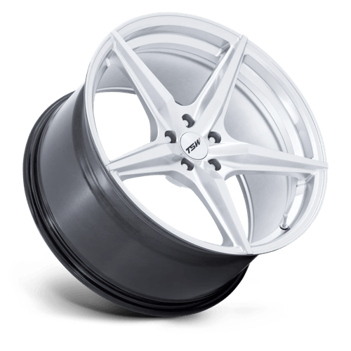 TSW TW007 ESPRIT HYPER SILVER W/ MACHINED FACE Wheel - image 3