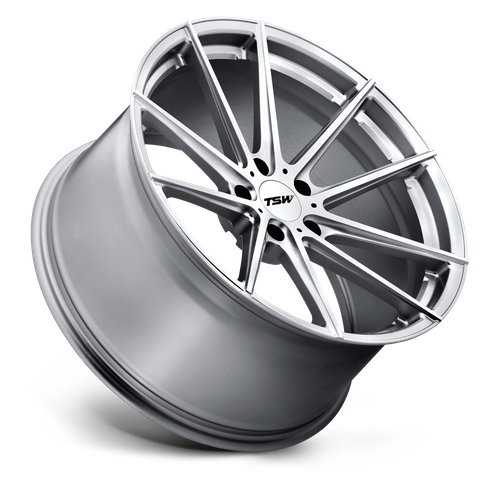 TSW BATHURST SILVER W/ MIRROR CUT FACE Wheel - image 3