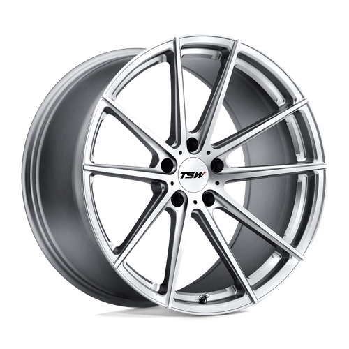 TSW BATHURST SILVER W/ MIRROR CUT FACE Wheel - image 2