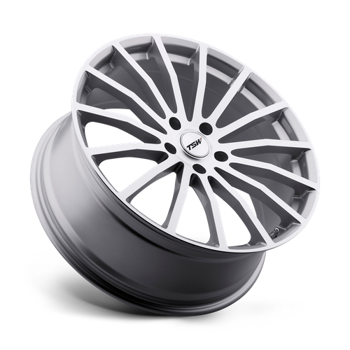 TSW MALLORY SILVER W/ MIRROR CUT FACE Wheel - image 3