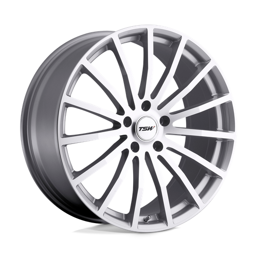 TSW MALLORY SILVER W/ MIRROR CUT FACE Wheel - image 2
