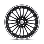 Load image into Gallery viewer, TSW SILVERSTONE GLOSS BLACK W/ MIRROR CUT LIP Wheel - image 4
