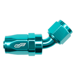 Load image into Gallery viewer, -10 AN 45 Degree Female Aluminum Hose End Fitting
