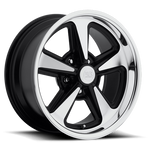 Load image into Gallery viewer, US Mags U109 BANDIT MATTE BLACK MACHINED Wheel - image 2

