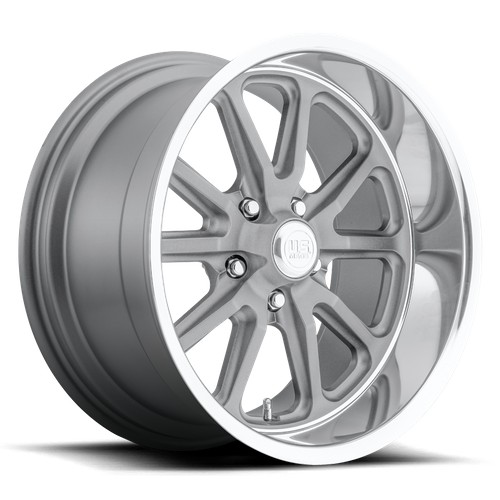 US Mags U111 RAMBLER TEXTURED GRAY W/ DC LIP Wheel - image 2