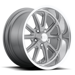 Load image into Gallery viewer, US Mags U111 RAMBLER TEXTURED GRAY W/ DC LIP Wheel - image 2
