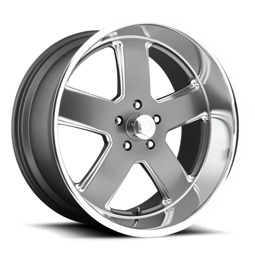 US Mags U118 HUSTLER MATTE GUN METAL Wheel - image 2