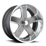 Load image into Gallery viewer, US Mags U118 HUSTLER MATTE GUN METAL Wheel - image 2
