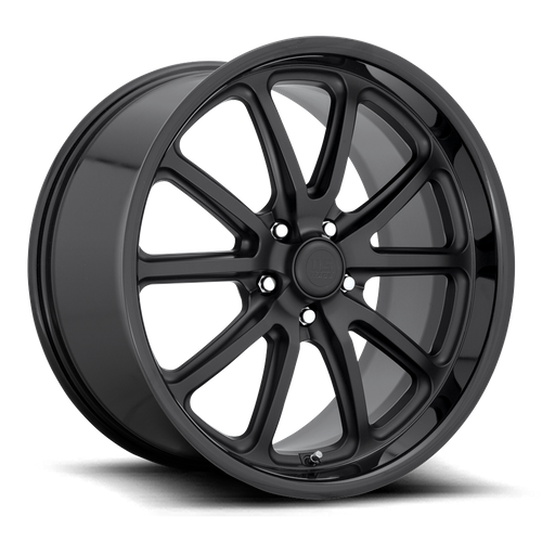 US Mags U123 RAMBLER GLOSS BLACK MATTE BLACK Wheel - image 2