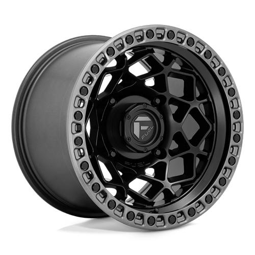 Fuel UTV D783 UNIT UTV MATTE BLACK W/ GUNMETAL RING Wheel - image 1