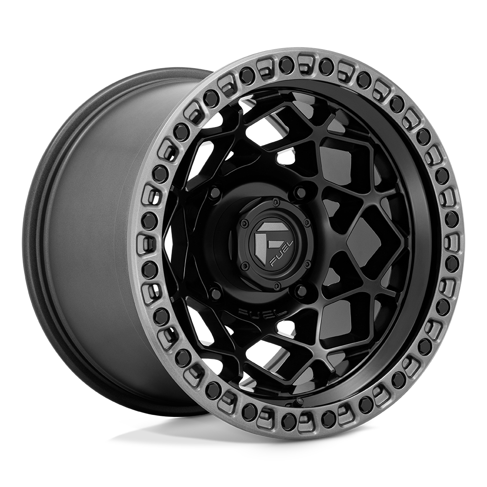 Fuel UTV D783 UNIT UTV MATTE BLACK W/ GUNMETAL RING Wheel - image 2