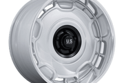 US Mags UC146 ARLINGTON SILVER M-BLK CENTER W/ DC-LIP Wheel - image 1
