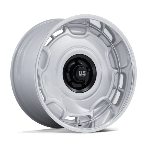 US Mags UC146 ARLINGTON SILVER M-BLK CENTER W/ DC-LIP Wheel - image 1