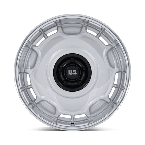 US Mags UC146 ARLINGTON SILVER M-BLK CENTER W/ DC-LIP Wheel - image 4