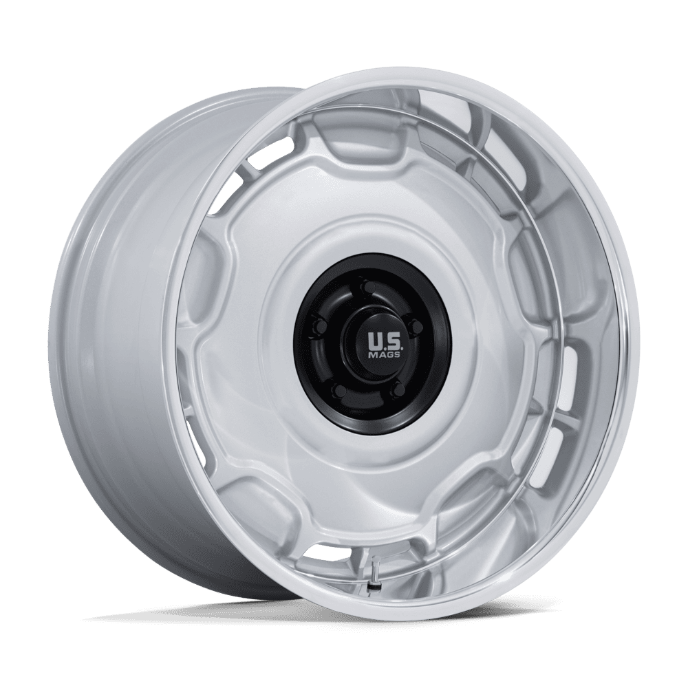 US Mags UC146 ARLINGTON SILVER M-BLK CENTER W/ DC-LIP Wheel - image 10