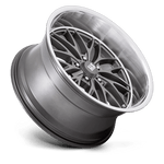 Load image into Gallery viewer, US Mags U139 SANTA CRUZ ANTHRACITE W/ DIAMOND CUT LIP Wheel - image 3
