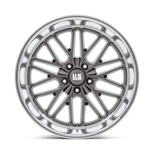 US Mags U139 SANTA CRUZ ANTHRACITE W/ DIAMOND CUT LIP Wheel - image 4