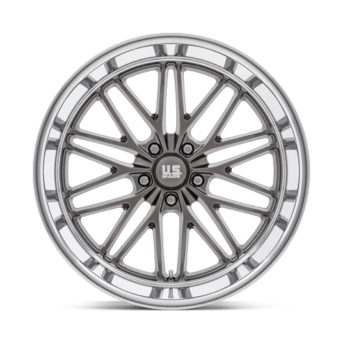 US Mags U139 SANTA CRUZ ANTHRACITE W/ DIAMOND CUT LIP Wheel - image 8