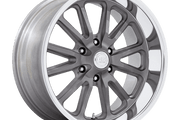 US Mags UC145 RAMBLER 6 MATTE GUNMETAL DIAMOND CUT LIP Wheel - image 1