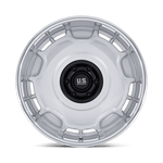 Load image into Gallery viewer, US Mags UC146 ARLINGTON SILVER M-BLK CENTER W/ DC-LIP Wheel - image 8
