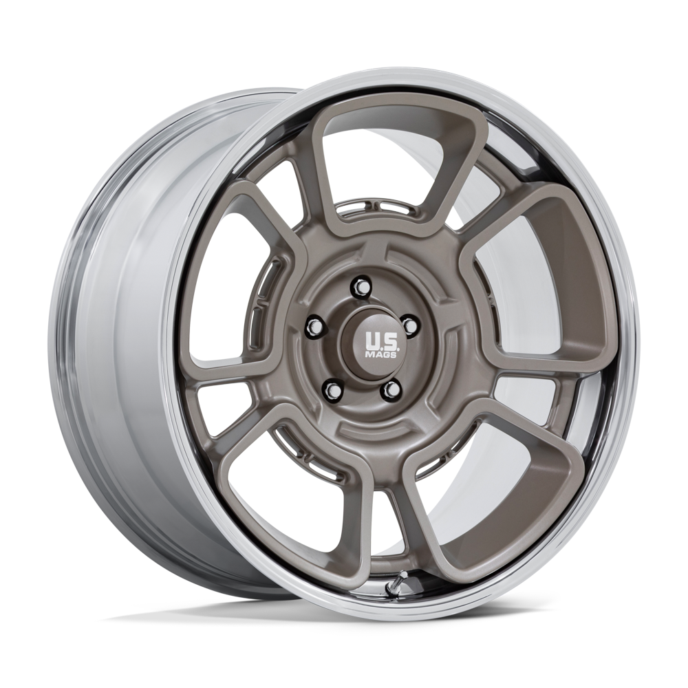 US Mags UC147 FLAGSTAFF PEWTER W/ CHROME LIP Wheel - image 2