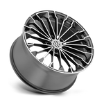 Load image into Gallery viewer, Victor Equipment WURTTEMBURG GUNMETAL W/ MIRROR CUT FACE Wheel - image 3
