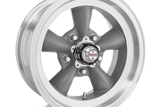American Racing Vintage VN105 TORQ THRUST D TORQ THRUST GRAY W/ MACH LIP Wheel - image 1