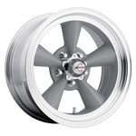 Load image into Gallery viewer, American Racing Vintage VN309 TT O VINTAGE SILVER W/ MACHINED LIP Wheel - image 1
