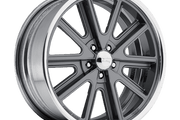 American Racing Vintage VN407 COBRA TWO-PC MAG GRAY POLISH BARREL Wheel - image 1