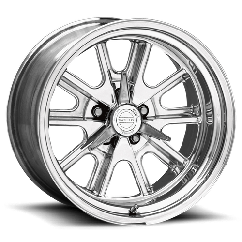 American Racing Vintage VN427 SHELBY COBRA TWO-PIECE POLISHED Wheel - image 2